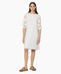 Dames Luisa Cerano Jurken*Jurk 798504/3500-0 Off White