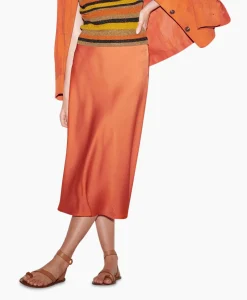 Dames Luisa Cerano Rokken*Maxi Rok 598235/3618-0 Oranje