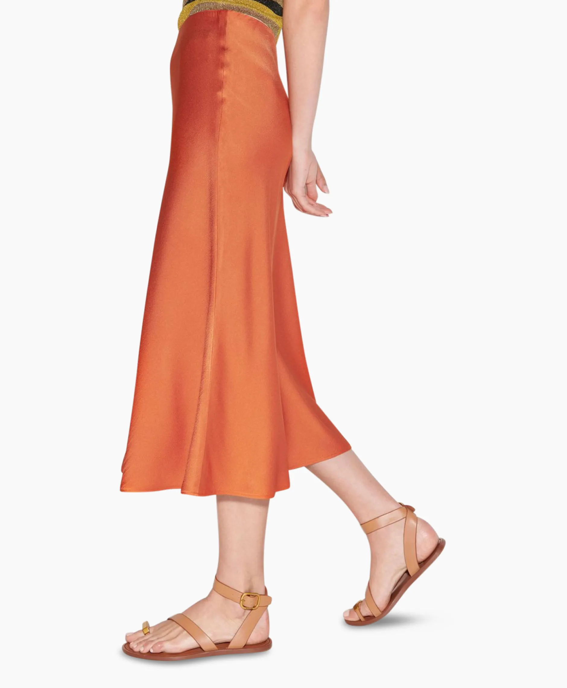 Dames Luisa Cerano Rokken*Maxi Rok 598235/3618-0 Oranje