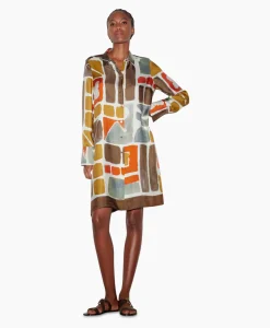 Dames Luisa Cerano Jurken*Midi Jurk 798495/3626-0 Diverse