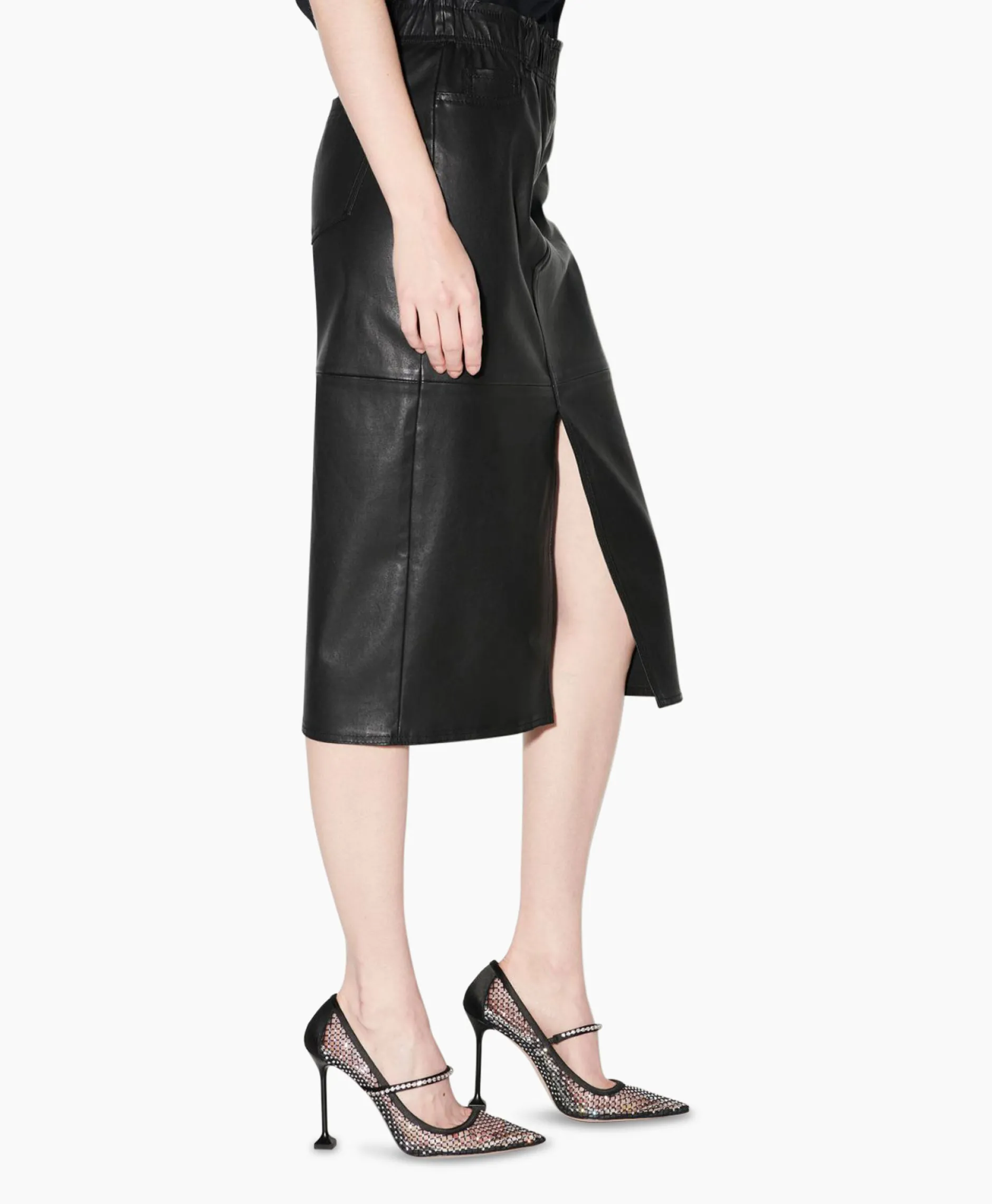 Dames Luisa Cerano Rokken*Midi Rok 598226/9806-0 Zwart Dessin