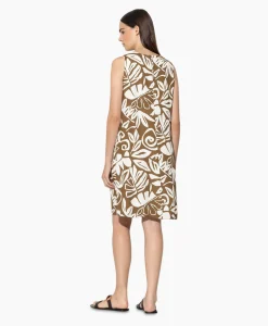 Dames Luisa Cerano Jurken*Mini Jurk 798496/3630-0 Bruin