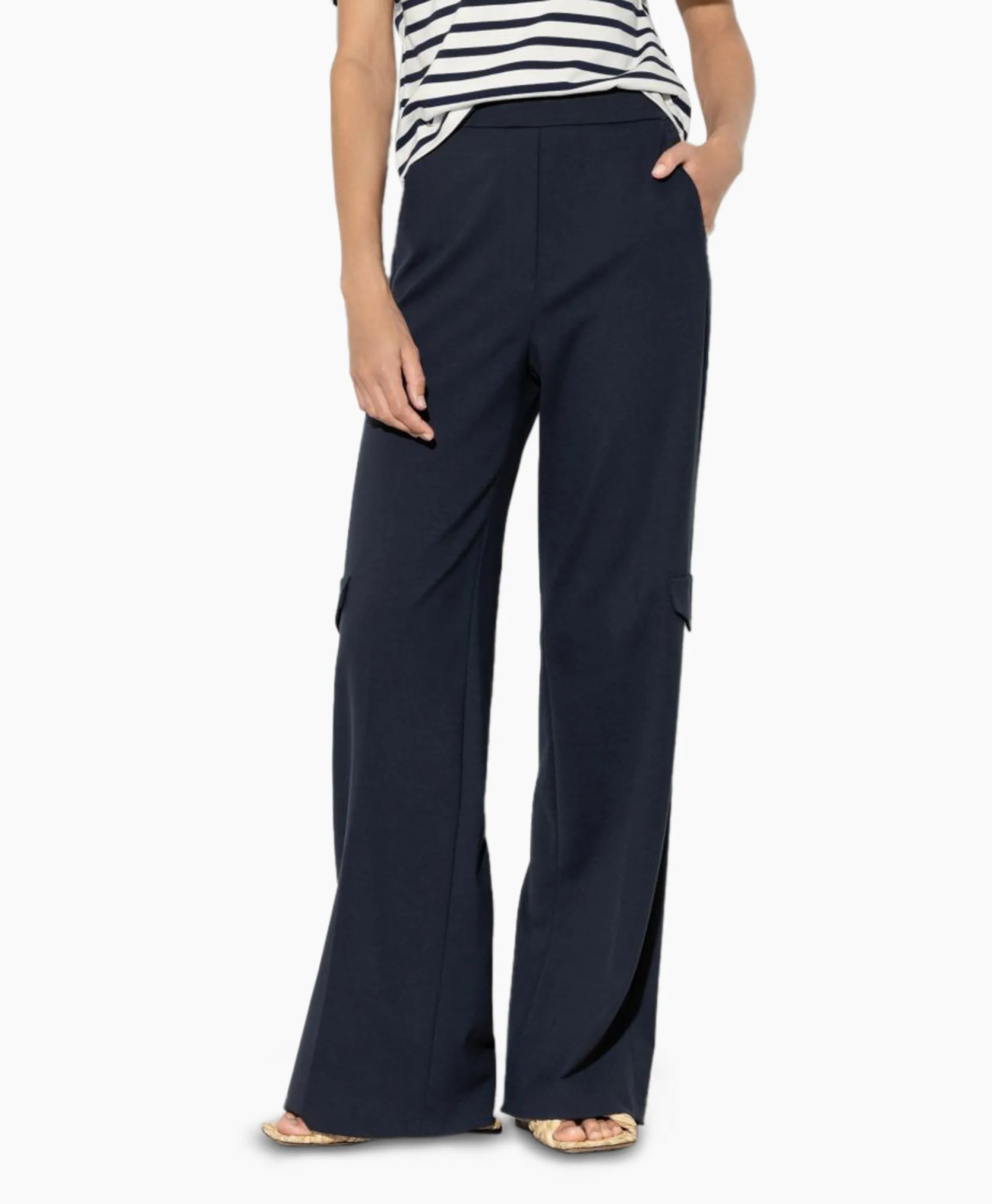 Dames Luisa Cerano Broeken*Pantalon 698621/3289-0 Donker Blauw