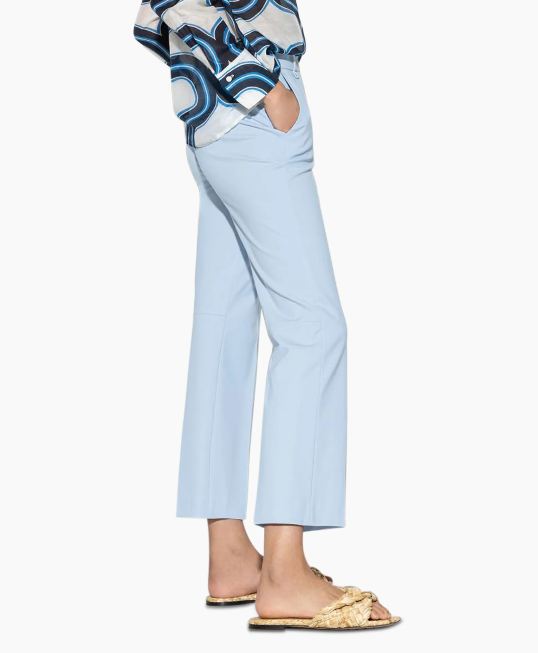 Dames Luisa Cerano Broeken*Pantalon 698644/3289-0 Licht Blauw