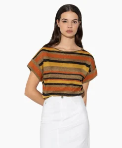 Dames Luisa Cerano T-Shirts & Tops*Pullover 198502/5234-0 Bruin