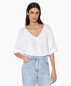 Dames Luisa Cerano T-Shirts & Tops*Pullover 198409/5856-0 Wit