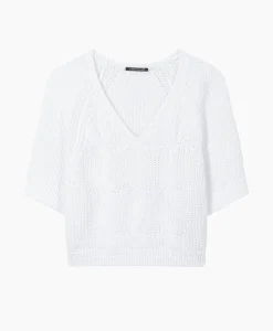 Dames Luisa Cerano T-Shirts & Tops*Pullover 198409/5856-0 Wit