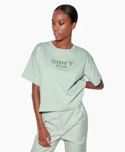 Dames Luisa Cerano T-Shirts & Tops*T-Shirt Korte Mouw 398121/7800-0 Mint