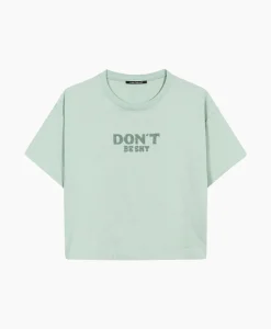 Dames Luisa Cerano T-Shirts & Tops*T-Shirt Korte Mouw 398121/7800-0 Mint