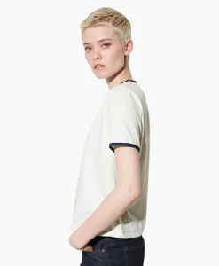 Dames Luisa Cerano T-Shirts & Tops*T-Shirt Korte Mouw 398144/7799-0 Off White