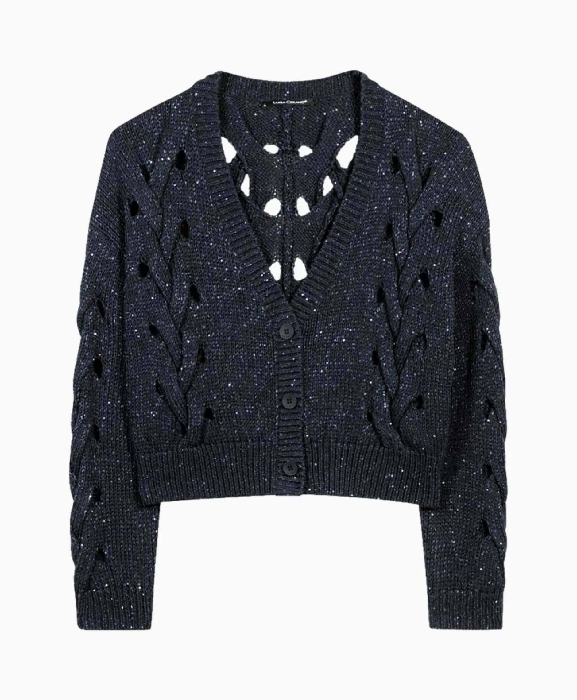 Dames Luisa Cerano Vesten*Vest 498220/5894-0 Donker Blauw