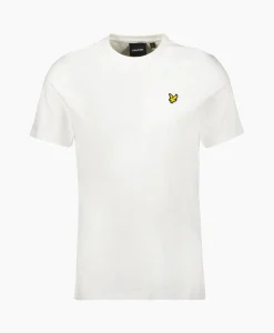 Heren Lyle&scott T-Shirts*Lyle&Scott Lyle&Scott T-Shirt Korte Mouw Ts400Vog Wit