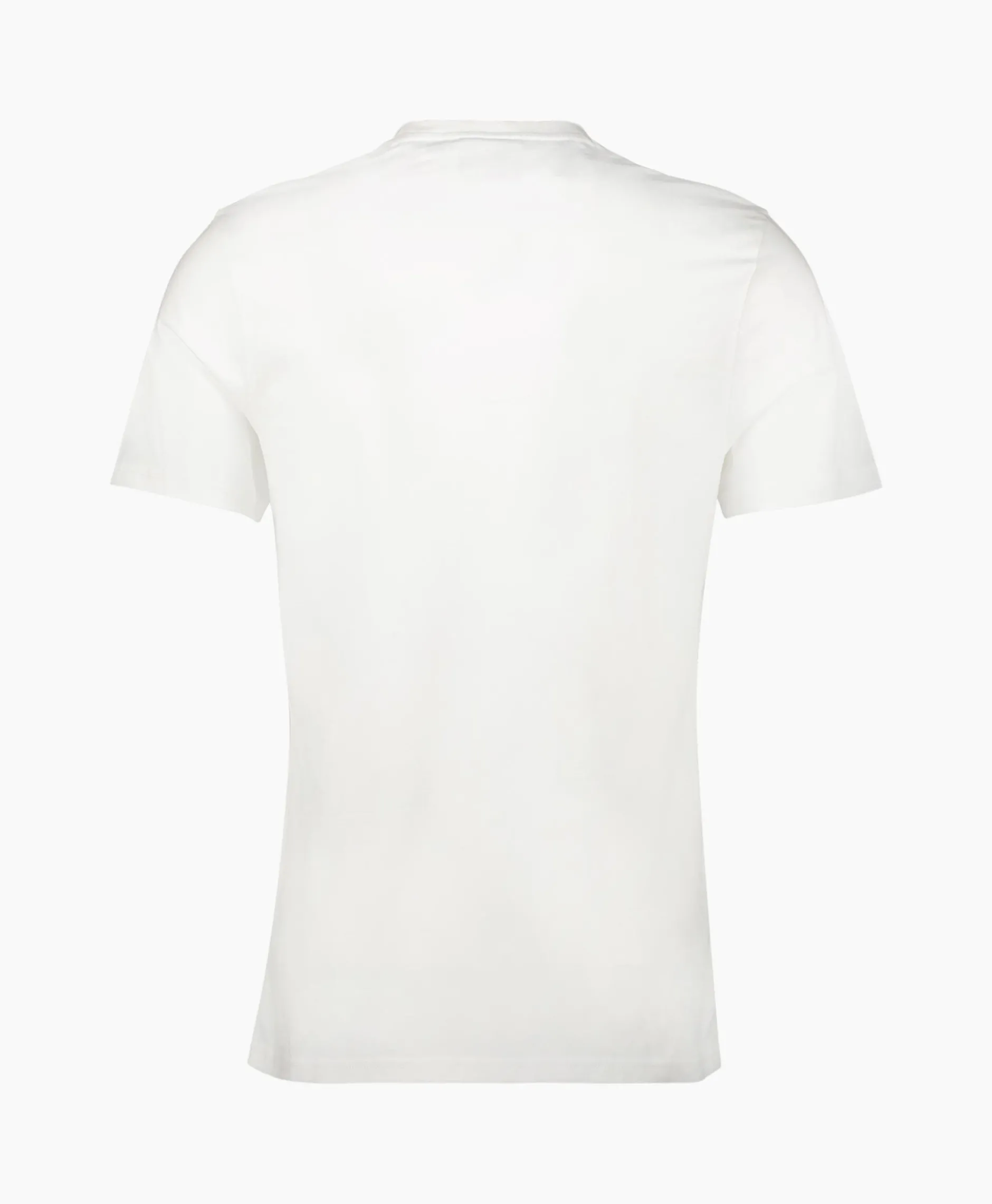 Heren Lyle&scott T-Shirts*Lyle&Scott Lyle&Scott T-Shirt Korte Mouw Ts400Vog Wit