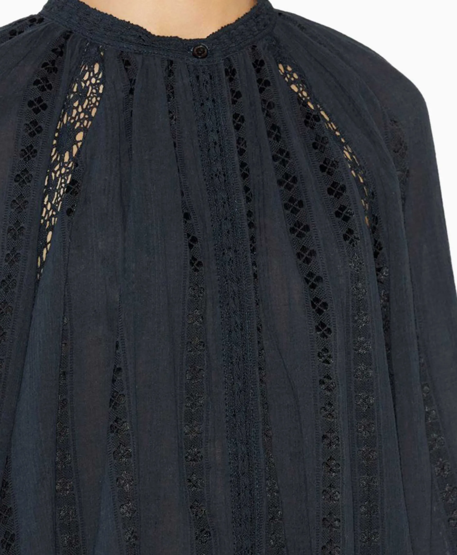 Dames Marant Étoile Blouses*Marant Etoile Blouse Janelle-Ga Zwart