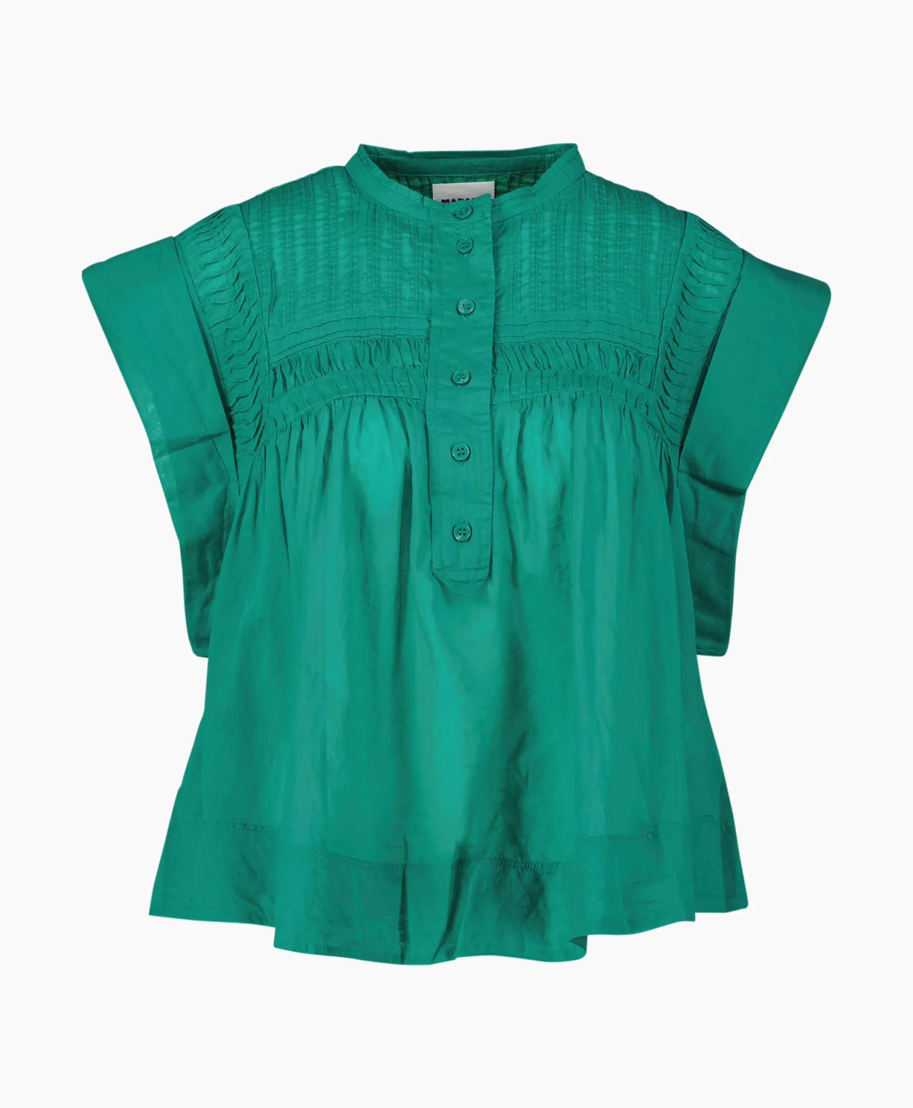 Dames Marant Étoile Blouses*Marant Etoile Blouse Leaza-Gb Groen