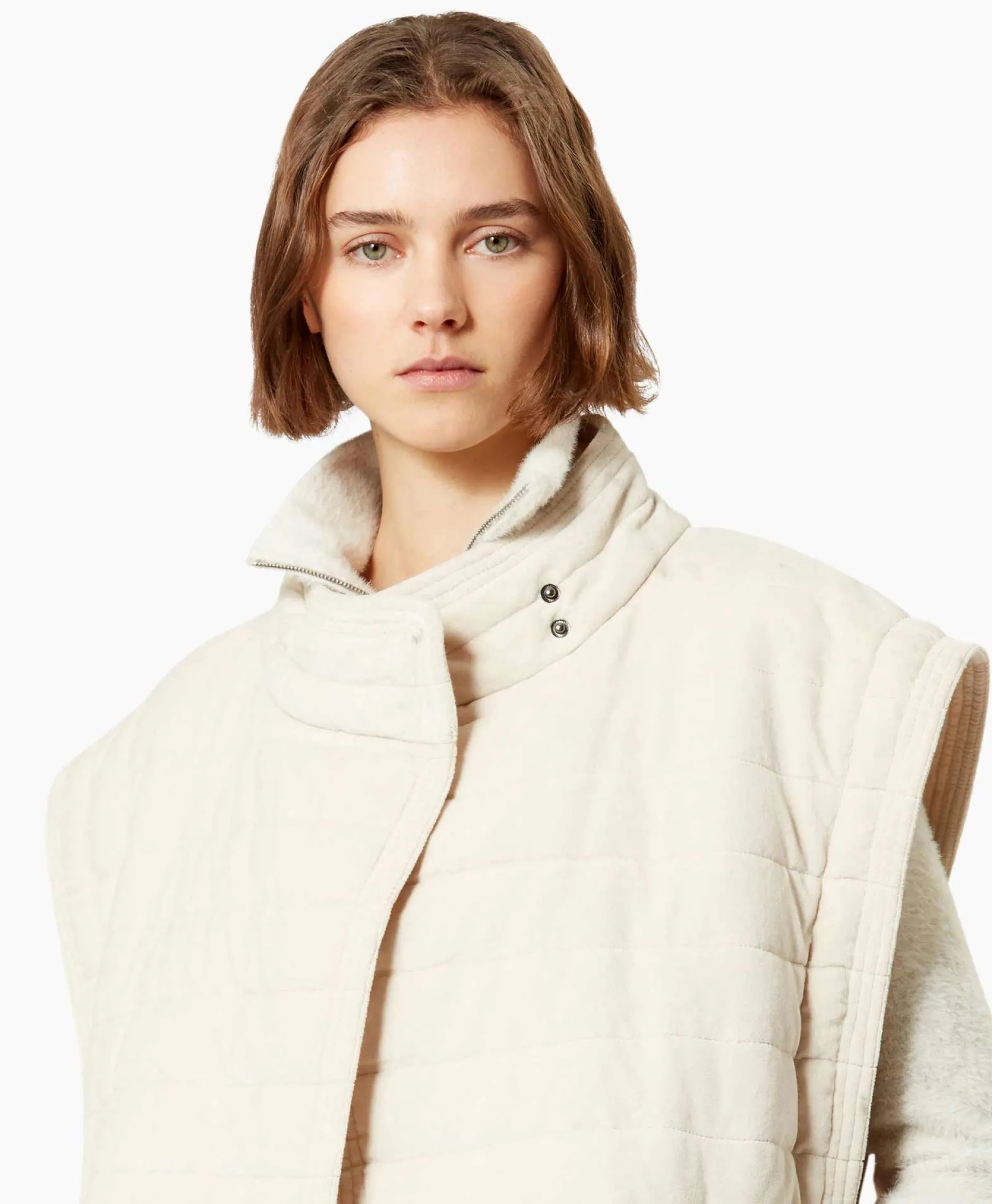 Dames Marant Étoile Jassen*Marant Etoile Jas Areta-Ga Ecru