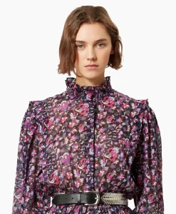 Dames Marant Étoile Jurken*Marant Etoile Maxi Jurk Galoa-Ga Blauw