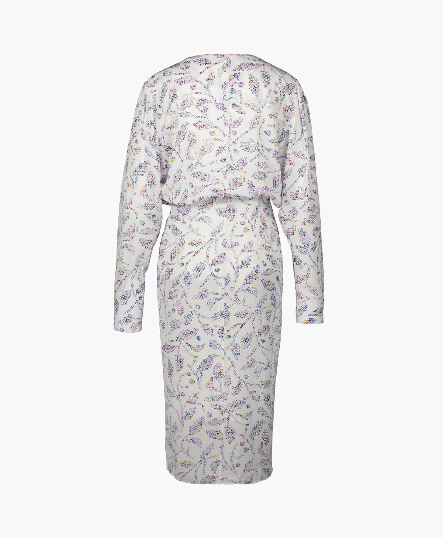 Dames Marant Étoile Jurken*Marant Etoile Midi Jurk Danalia-Ga Ecru