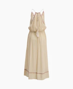 Dames Marant Étoile Jurken*Marant Etoile Midi Jurk Siana-Ge Beige