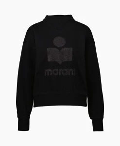 Dames Marant Étoile Truien*Marant Etoile Pullover Moby-Gp0 Zwart