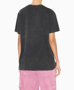 Dames Marant Étoile T-Shirts & Tops*Marant Etoile T-Shirt Korte Mouw Ziliani-Ga Zwart