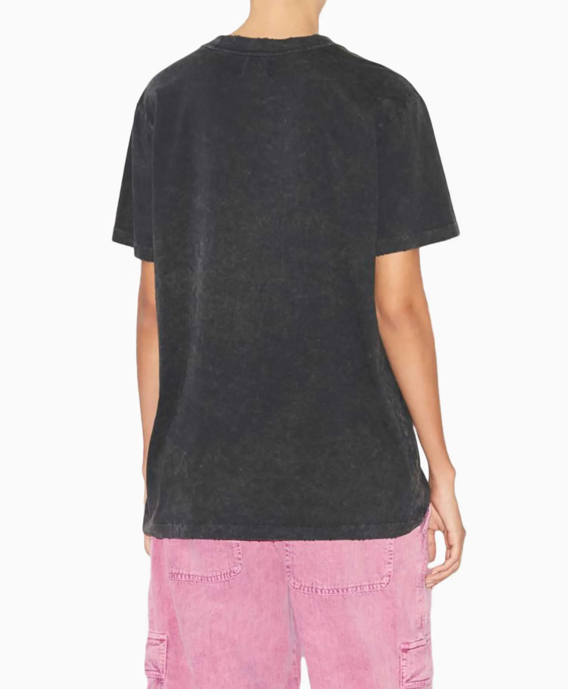 Dames Marant Étoile T-Shirts & Tops*Marant Etoile T-Shirt Korte Mouw Ziliani-Ga Zwart