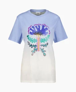 Dames Marant Étoile T-Shirts & Tops*Marant Etoile T-Shirt Korte Mouw Zewel-Gc Licht Blauw