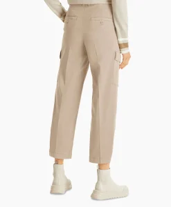 Dames Marc Cain Pants Broeken*Broek Wp 81.12 W50 Licht Grijs