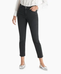 Dames Marc Cain Pants Broeken*Jeans +P 82.01 D14 Donker Grijs