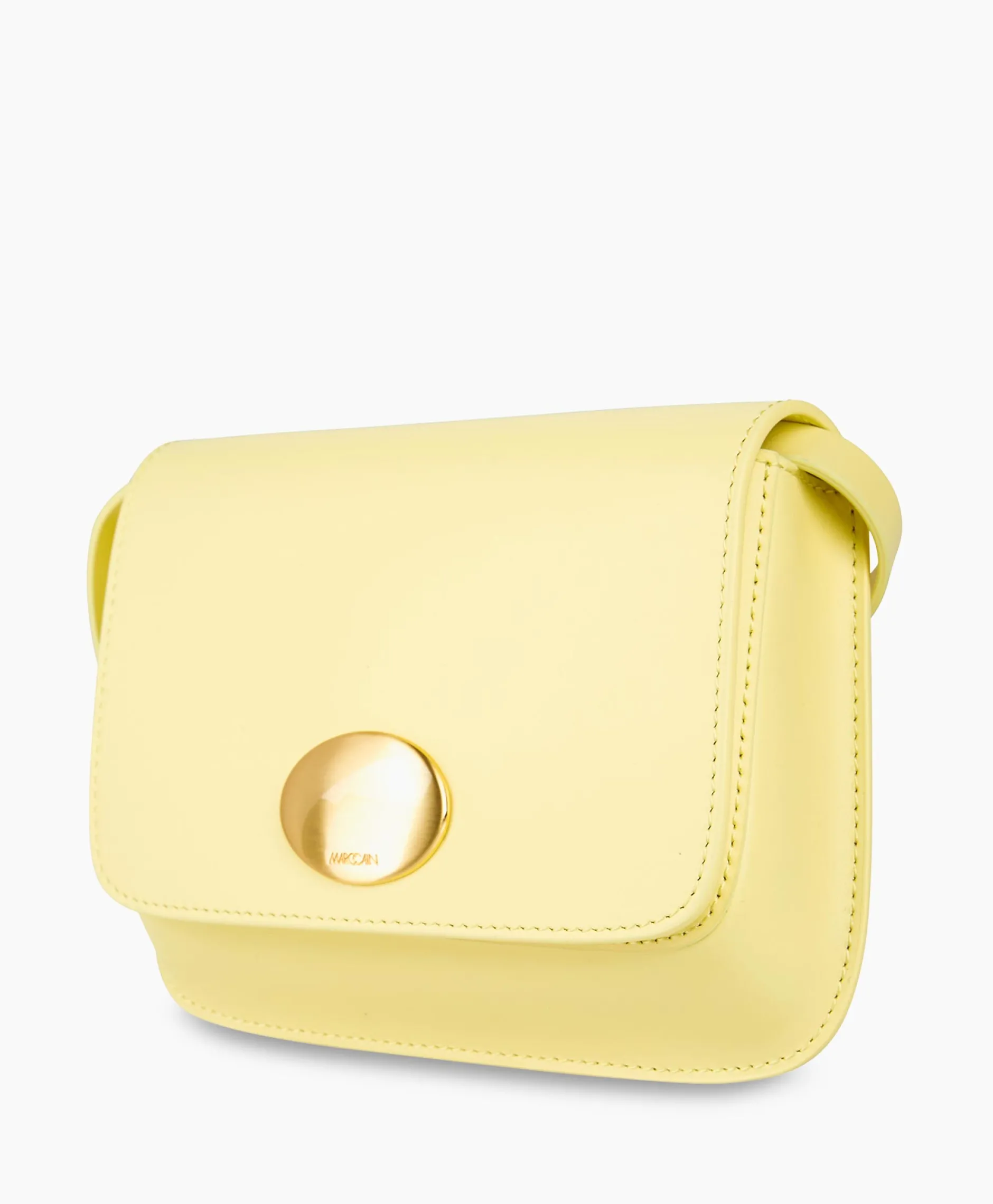 Dames Marccain Bags And Shoes Tassen*Crossbody Tas Wb Tm.01 L01 Midden Geel
