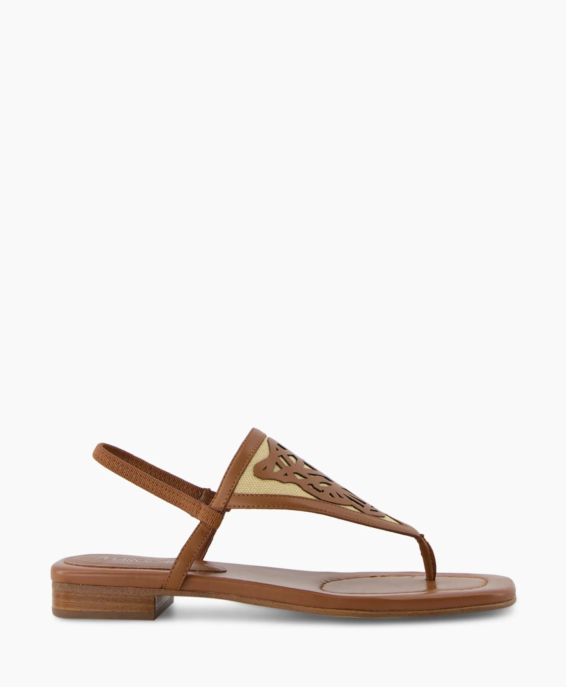 Dames Marccain Bags And Shoes Sandalen*Tas Wb Sg.15 W03 Donker Bruin