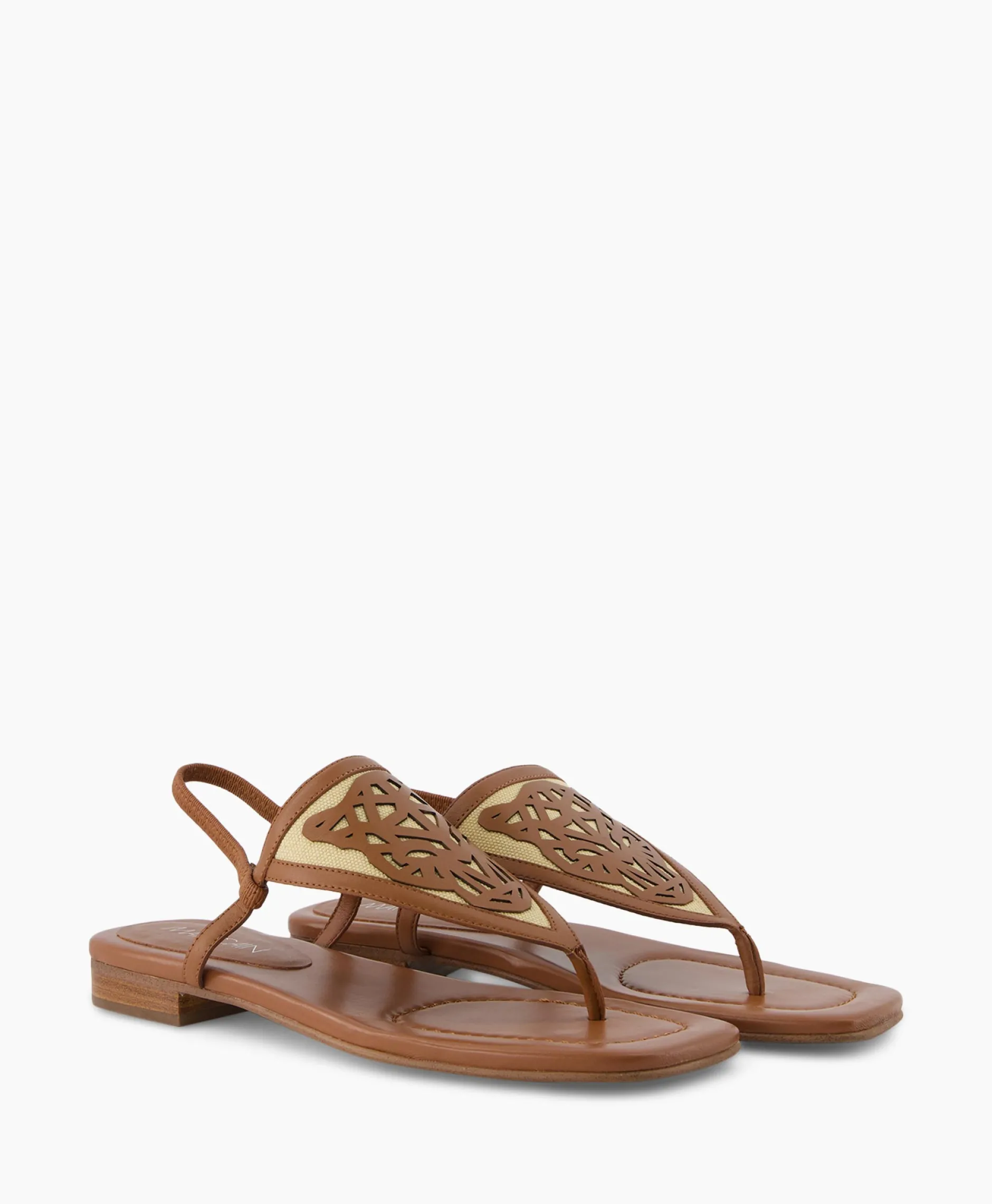 Dames Marccain Bags And Shoes Sandalen*Tas Wb Sg.15 W03 Donker Bruin