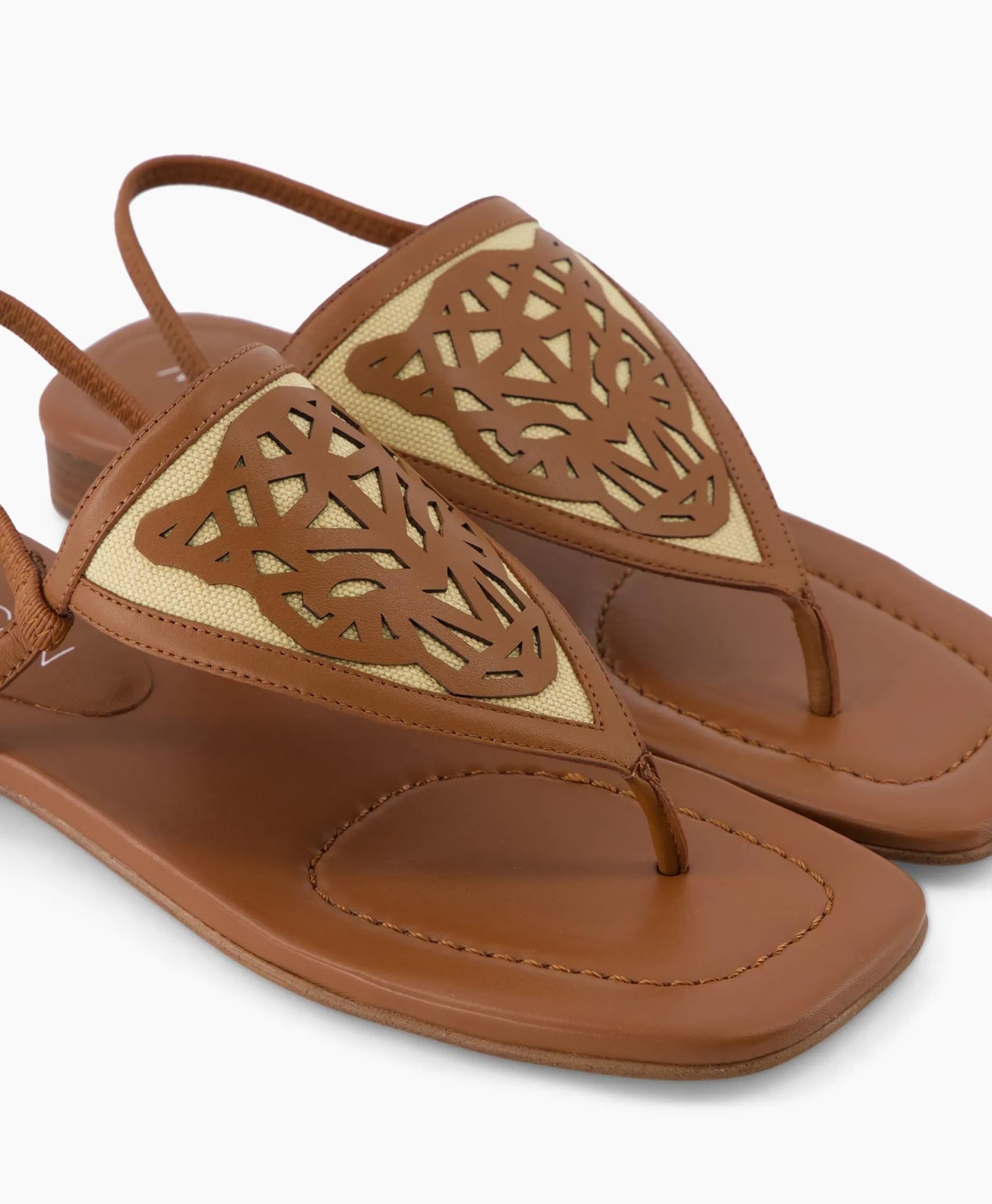 Dames Marccain Bags And Shoes Sandalen*Tas Wb Sg.15 W03 Donker Bruin