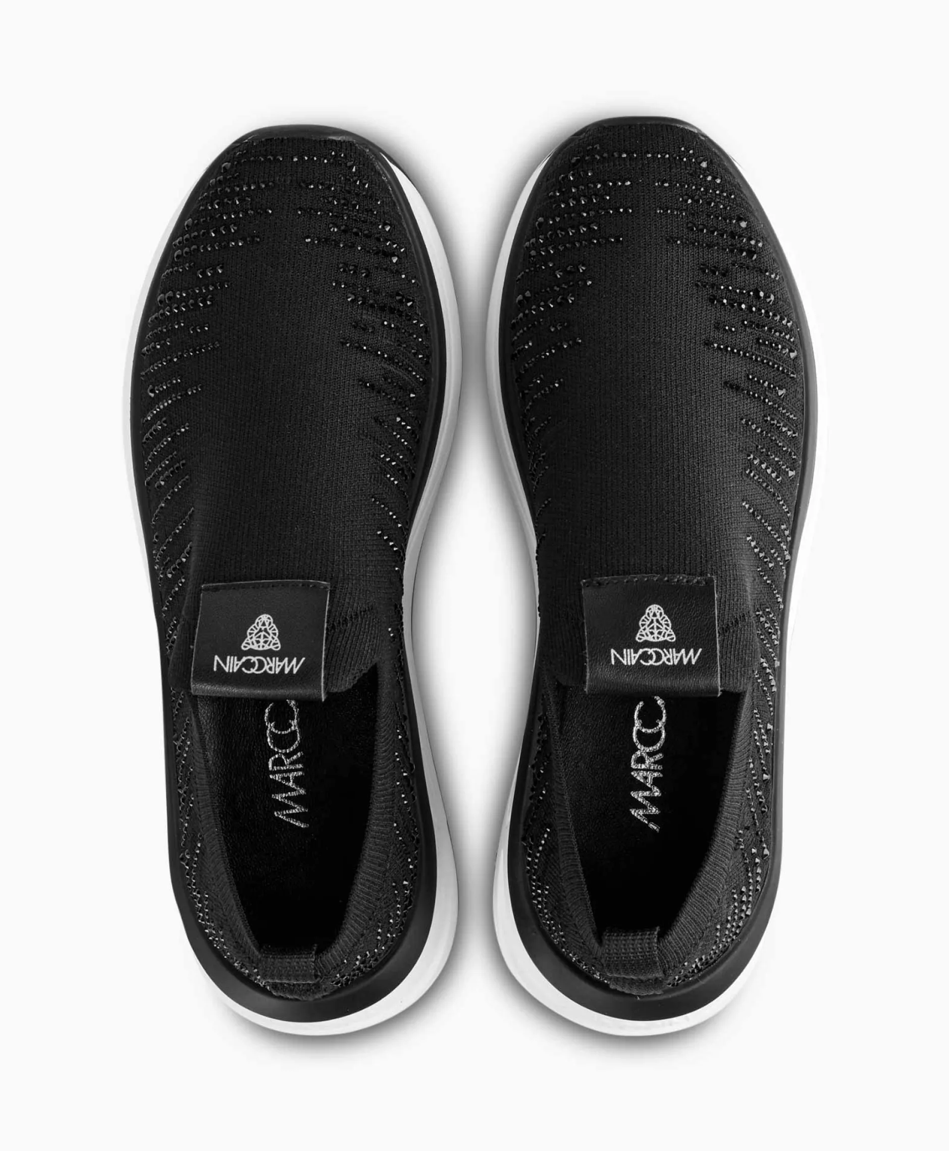 Dames Marccain Bags And Shoes Sneakers*Sneaker Wb Sh.02 M01 Zwart