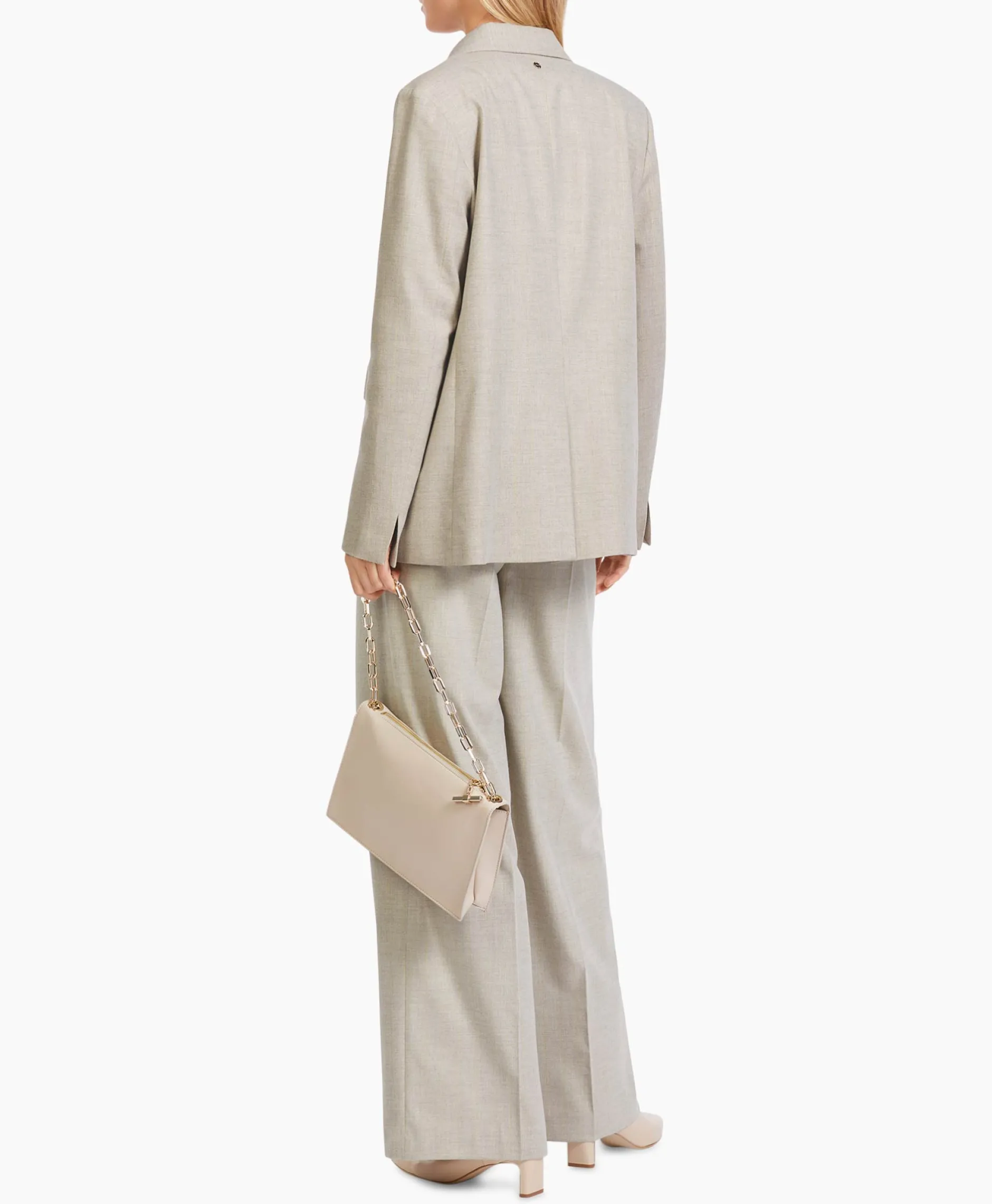 Dames Marccain Collectie Blazers*Blazer Vc 34.33 W79 Zand