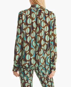 Dames Marccain Collectie Blouses*Blouse Wc 51.04 W04 Groen