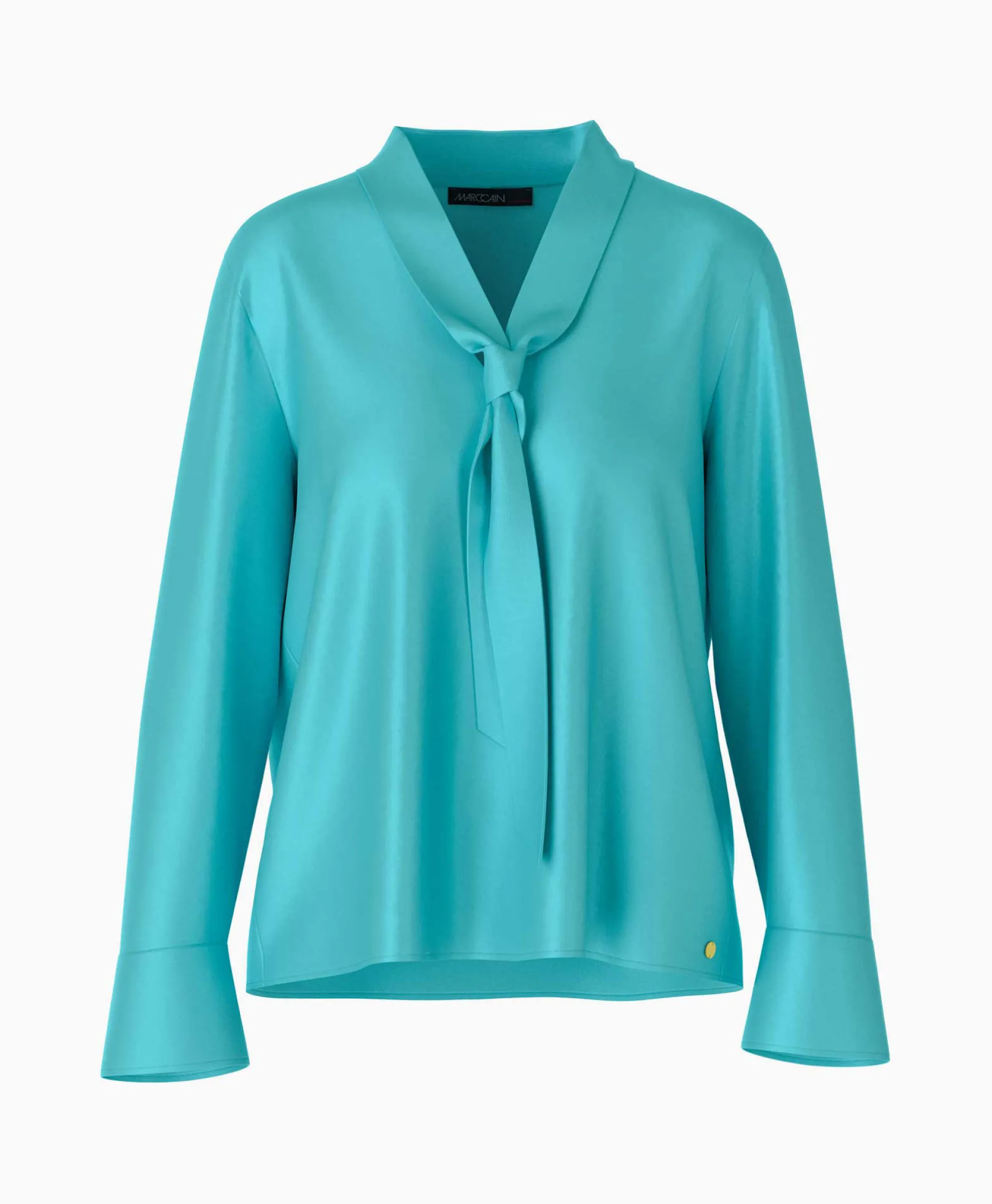 Dames Marccain Collectie Blouses*Blouse Wc 51.17 W08 Turquoise