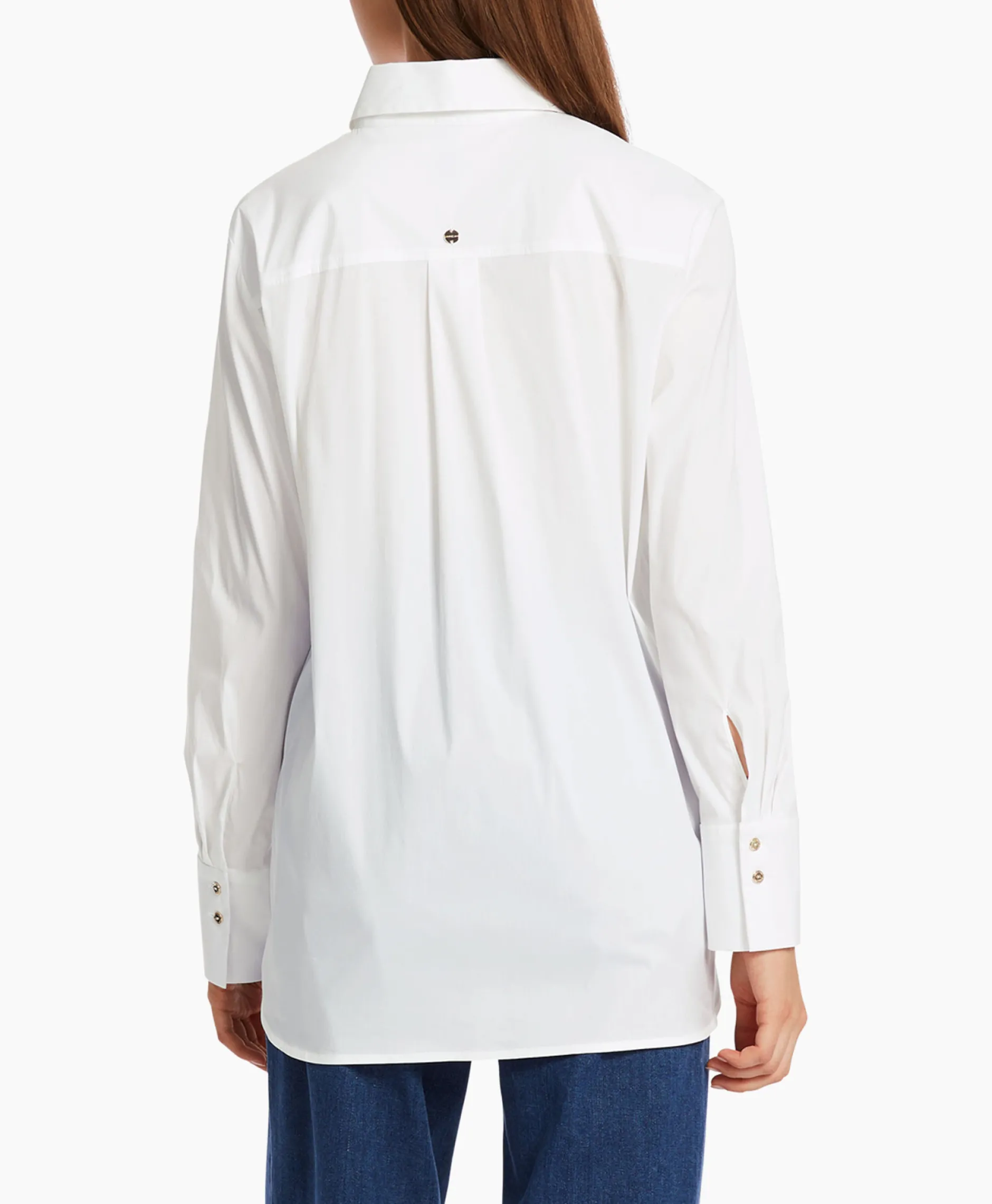 Dames Marccain Collectie Blouses*Blouse Wc 51.10 W71 Wit