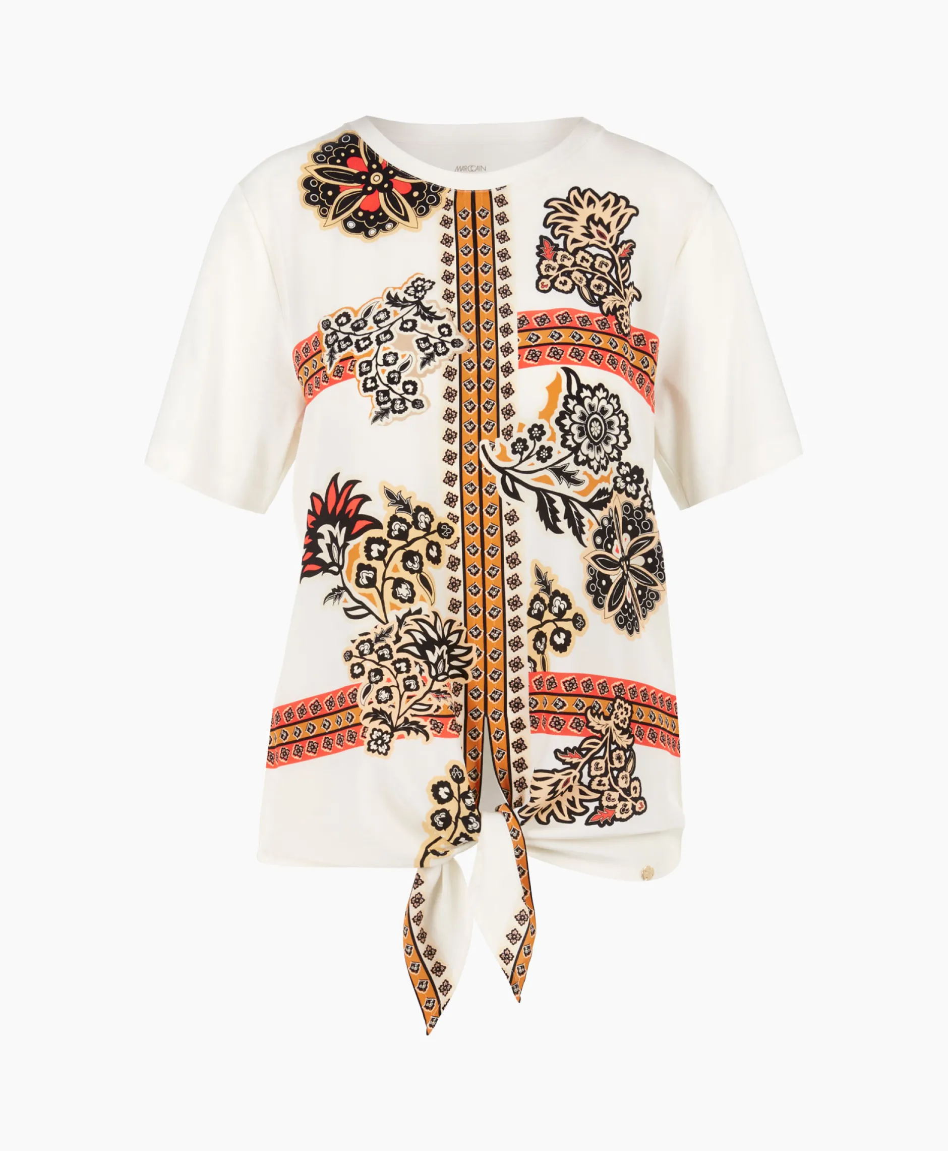 Dames Marccain Collectie Blouses*Blouse Wc 55.10 J52 Off White