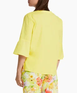 Dames Marccain Collectie Blouses*Blouse Wc 51.19 W93 Midden Geel