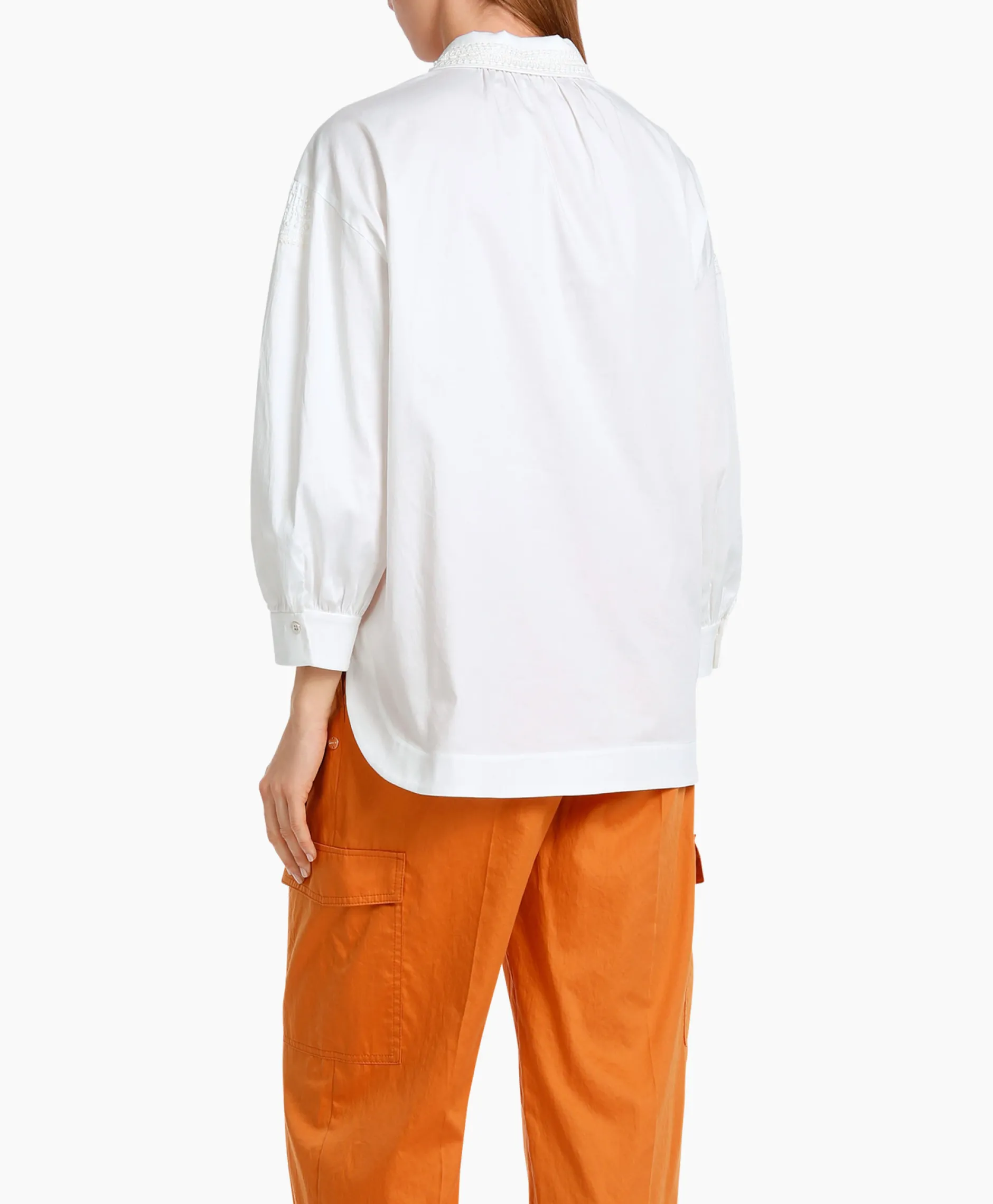 Dames Marccain Collectie Blouses*Blouse Wc 51.43 W79 Wit