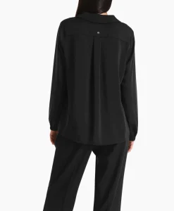 Dames Marccain Collectie Blouses*Blouse Wc 51.09 W08 Zwart
