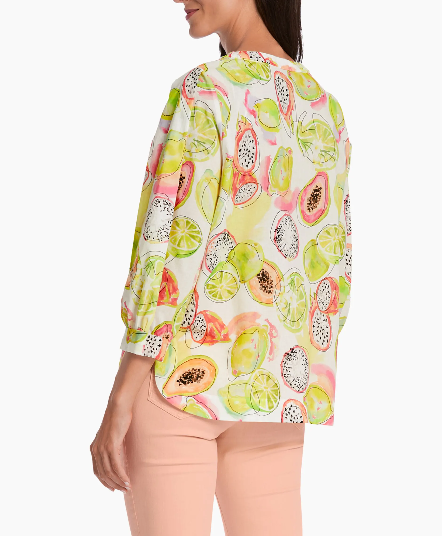 Dames Marccain Collectie Blouses*Blouse Wc 51.26 W27 Midden Geel