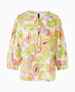 Dames Marccain Collectie Blouses*Blouse Wc 51.26 W27 Midden Geel