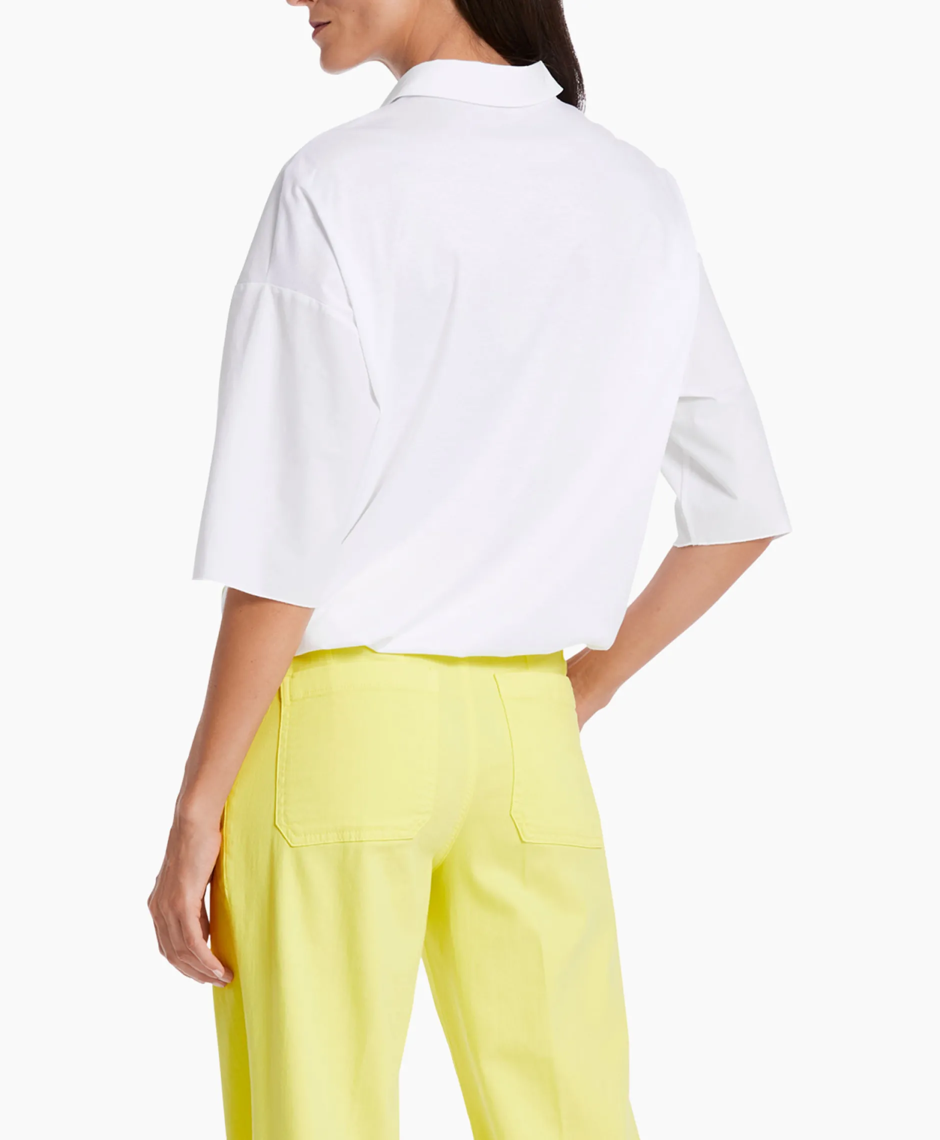 Dames Marccain Collectie Blouses*Blouse Wc 55.02 J28 Wit