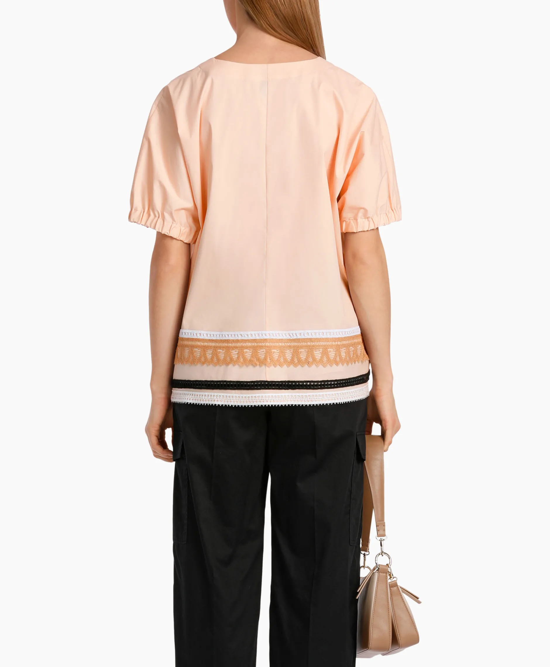 Dames Marccain Collectie Blouses*Blouse Wc 51.34 W93 Rose