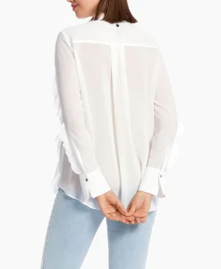 Dames Marccain Collectie Blouses*Blouse Wc 51.27 W44 Off White