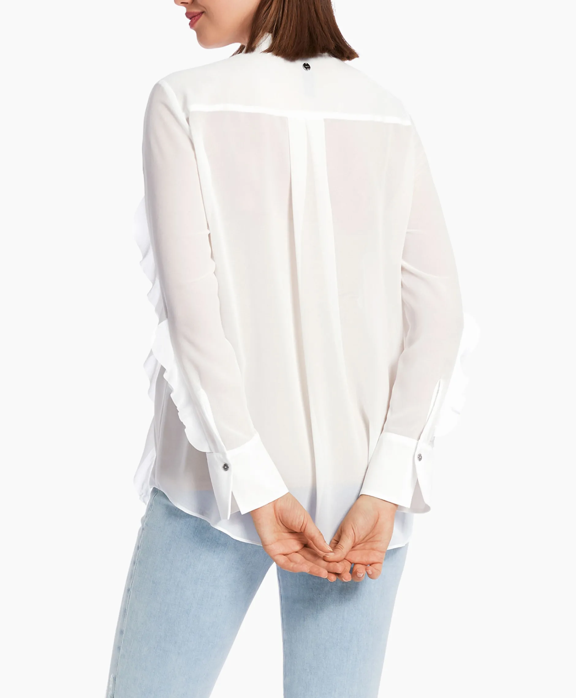 Dames Marccain Collectie Blouses*Blouse Wc 51.27 W44 Off White