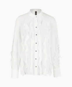 Dames Marccain Collectie Blouses*Blouse Wc 51.27 W44 Off White