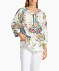 Dames Marccain Collectie Blouses*Blouse Wc 51.31 W63 Wit